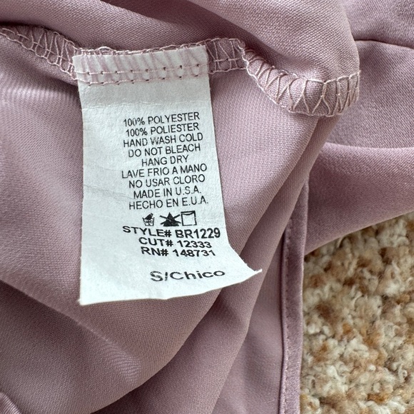 Blue Blush Romper size small - Picture 4 of 5